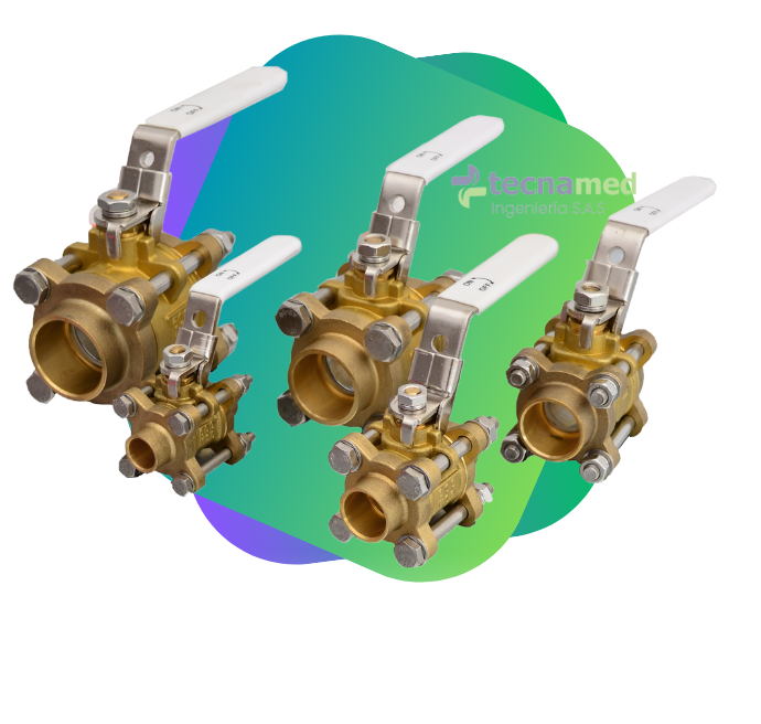 Valvulas para gases medicinales