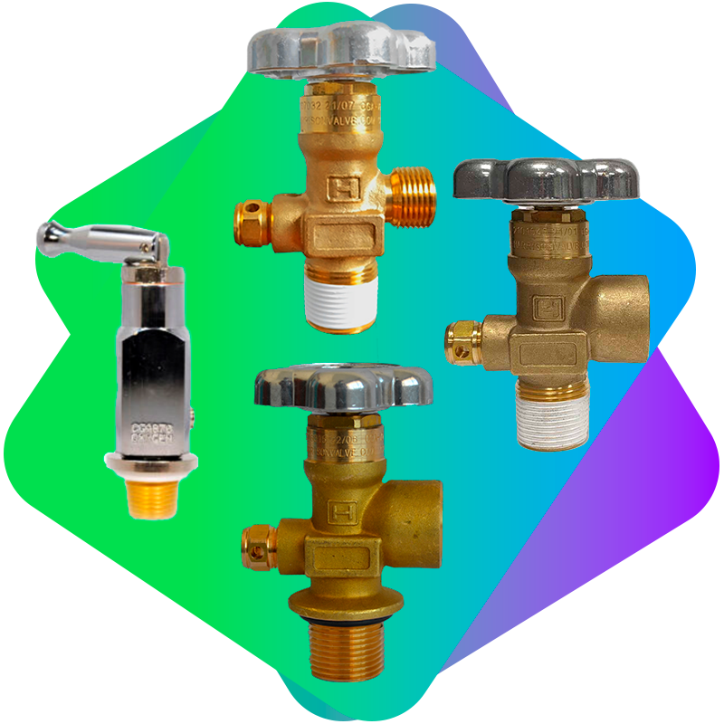 Valvulas para cilindros